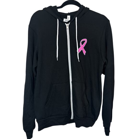Breast Cancer Survivor Full Zip Sweater-Size M—NWOT - Picture 2 of 4